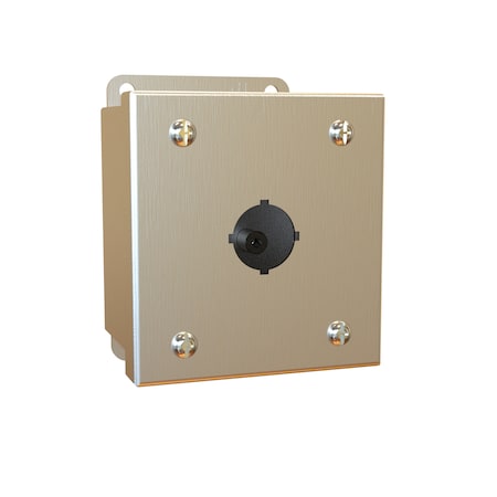 Pushbutton Enclosure, 1 PB X 22.5mm, 304 SS